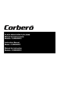 Manual Corberó CCIM3000FZ Hob