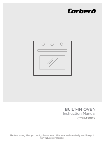 Manual Corberó CCHM300X Oven