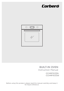 Manual Corberó CCHMP1033W Oven