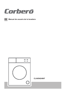 Handleiding Corberó CLAV8424INT Wasmachine