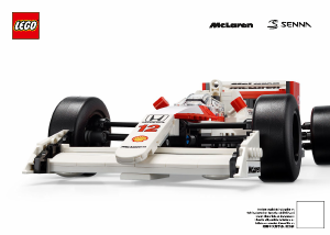 Manual Lego set 10330 Icons McLaren MP4/4 & Ayrton Senna_