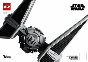 Rokasgrāmata Lego set 75382 Star Wars TIE Interceptor