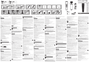 Kullanım kılavuzu Rowenta TN5202F0 Advancer Saç kesme makinesi
