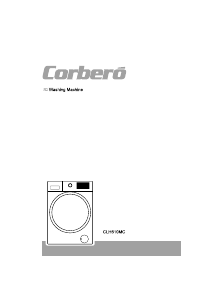 Manual Corberó CLH610MC Washing Machine