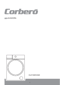 Manual Corberó CLH1400VIAD Washing Machine