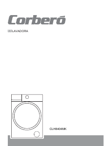 Manual Corberó CLH8404MK Washing Machine