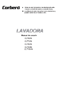 Handleiding Corberó CLT6VIN Wasmachine