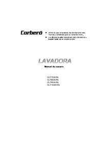 Manual Corberó CLT804VIN Washing Machine