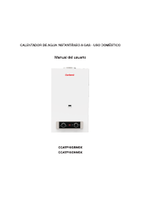 Manual Corberó CCATP10GBNOX Esquentador a gás