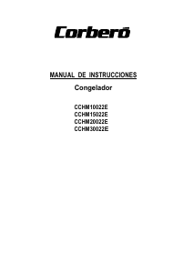 Manual Corberó CCHM10022E Congelador
