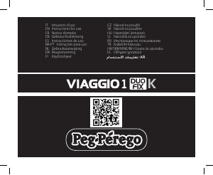 Εγχειρίδιο Peg-Pérego Viaggio1 Duo-Fix K Κάθισμα αυτοκινήτου