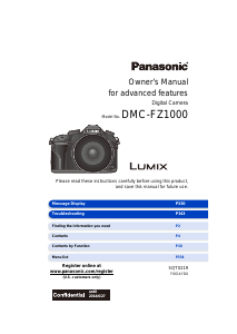 Handleiding Panasonic DMC-FZ1000 Lumix Digitale camera