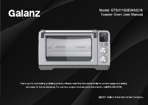 Manual Galanz GTS311S2EWAQ18 Oven
