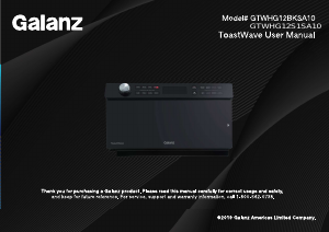 Manual Galanz GTWHG12BKSA10 Microwave