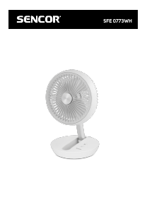 Instrukcja Sencor SFE 0773WH Wentylator