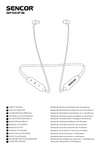 Handleiding Sencor SEP 500BT BK Headset