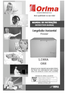 Bruksanvisning Orima ORH 430 Frys