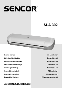 Instrukcja Sencor SLA 302 Laminator