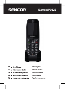 Handleiding Sencor Element P032S Mobiele telefoon