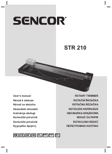 Handleiding Sencor STR 210 Papiersnijder