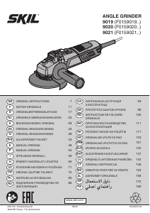 Manual Skil 9019 AA Angle Grinder