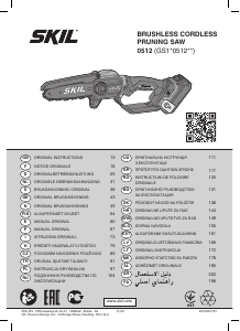 Manuale Skil 0512 CA Motosega