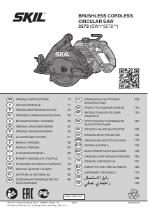 Instrukcja Skil 3572 FA Pilarka tarczowa