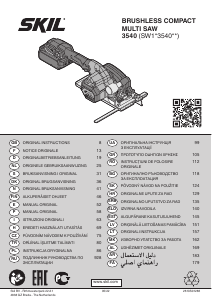 Instrukcja Skil 3540 DA Pilarka tarczowa