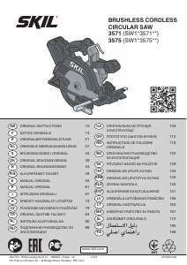 Instrukcja Skil 3571 FA Pilarka tarczowa