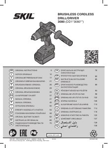 Manual Skil 3080 JA Maşină de găurit-înşurubat