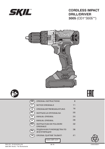 Manual de uso Skil 3005 HA Atornillador taladrador