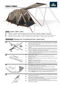 Handleiding Nomad Cabin 3 Pebble Tent
