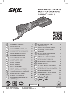 Manual Skil 3065 GA Sculă electrică multifuncţională