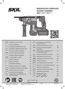 Instrukcja Skil 3851 CA Młotowiertarka