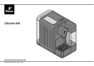 Bedienungsanleitung Tchibo Cafissimo Milk Kaffeemaschine