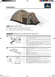 Handleiding Nomad Desert Rose 2 Tent
