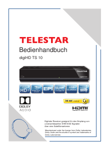 Bedienungsanleitung Telestar digiHD TS 10 Digital-receiver