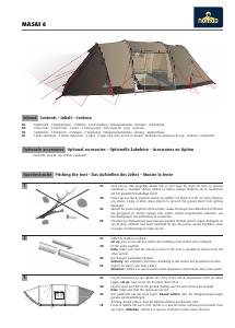 Handleiding Nomad Masai 6 Tent