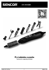Instrukcja Sencor SHS 8550BK Lokówka