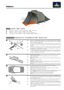 Manuale Nomad Spring II Tenda