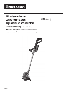 Bedienungsanleitung Miogarden ART 6024 LI Rasentrimmer