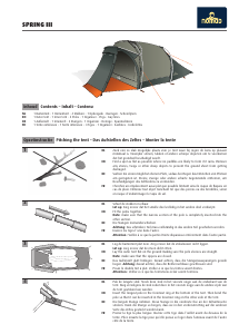 Handleiding Nomad Spring III Tent