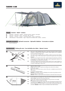 Bedienungsanleitung Nomad Tareno 4 Air Zelt