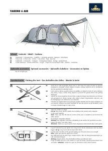 Bedienungsanleitung Nomad Tareno 6 Air Zelt
