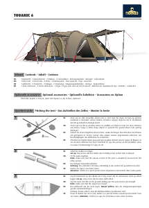 Handleiding Nomad Touarec 6 Tent