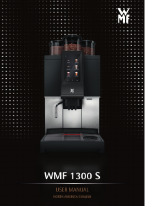 Manual WMF 1300 S Coffee Machine