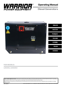 Manuale Warrior LDG12S Generatore