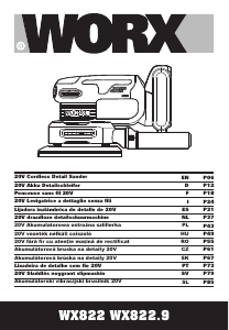 Manual Worx WX822 Delta Sander