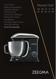 Bedienungsanleitung Zeegma Planeet Chef Standmixer