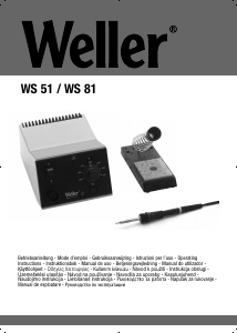 Handleiding Weller WS 51 Soldeerpistool